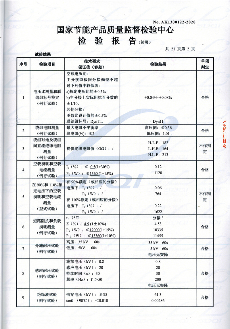 高低压试验报告-S11-1250庐阳庐阳庐阳油浸式变压器-2.jpg